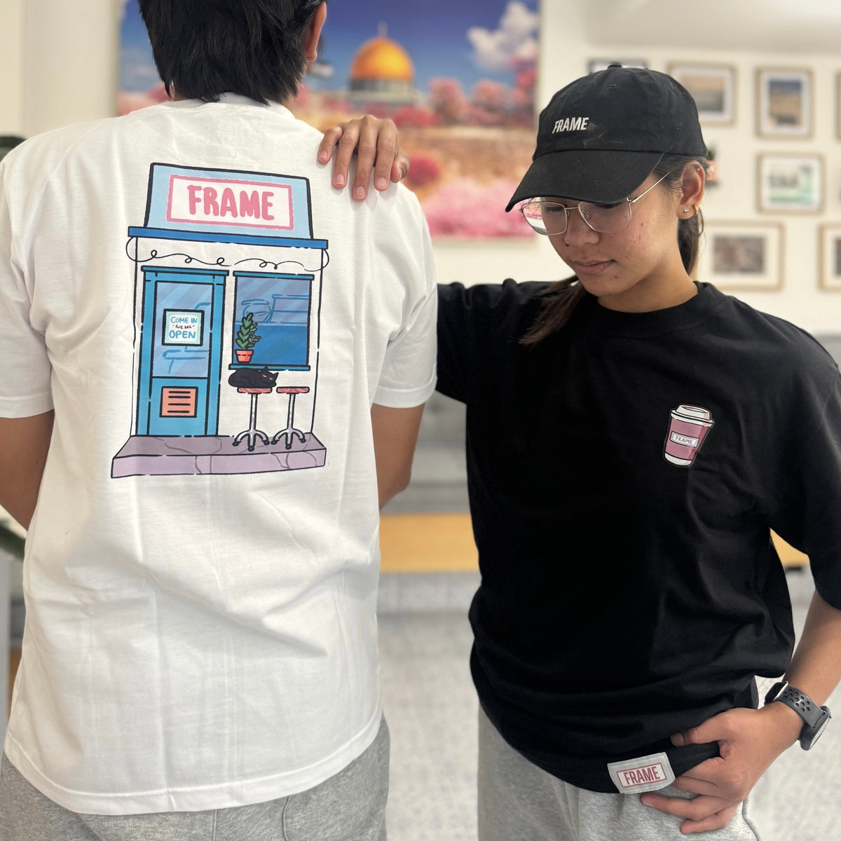 Frame White Tee