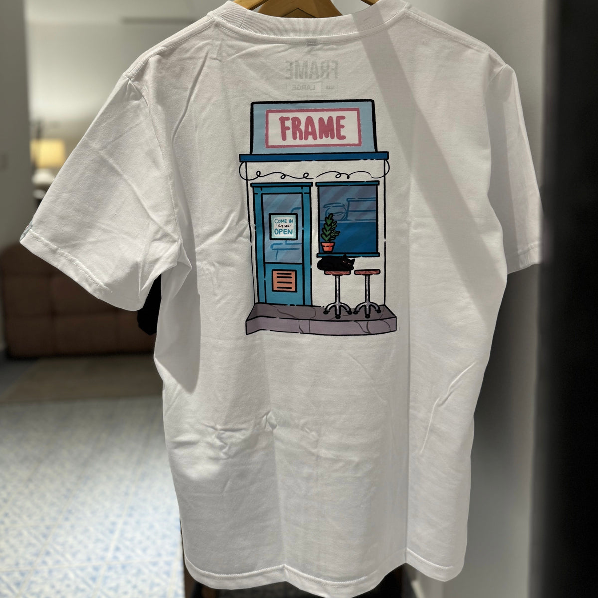 Frame White Tee