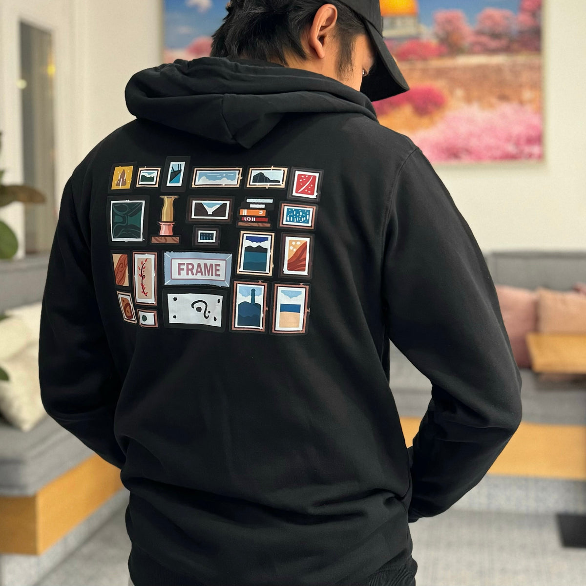Frame Zipper Jacket